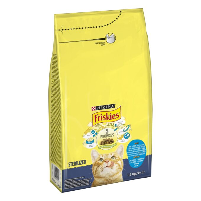 Friskies Pisica Sterilized, 1.5 kg 1 Friskies Pisica Sterilized, 1.5 kg