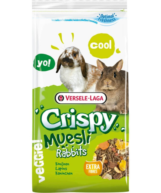 Hrana pentru Iepuri Versele Laga Crispy Muesli, 1 kg