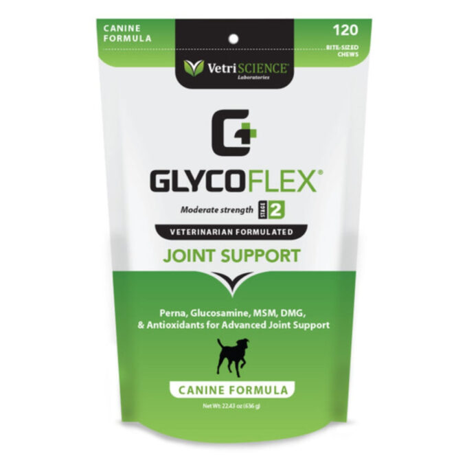 VETRISCIENCE Healthy Hip & Joint (Glycoflex stage2) Chews, supliment sistem articular câini, comprimate masticabile VETRISCIENCE Healthy Hip & Joint (Glycoflex stage2) Chews, XS-XL, supliment sistem articular câini, punguță, 120 comprimate masticabile