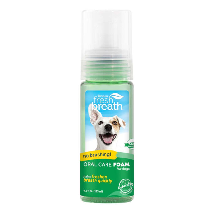Spuma Improspatare Respiratie TropiClean Oral Care Dogs, 133 ml