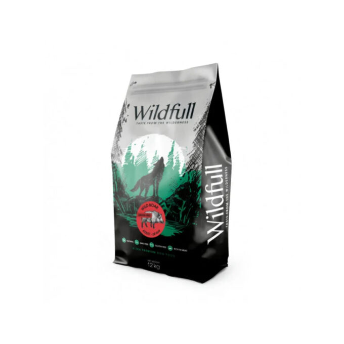 WILDFULL Adult All Size, XS-XL, Mistreț, hrană uscată fără cereale câini, 12kg