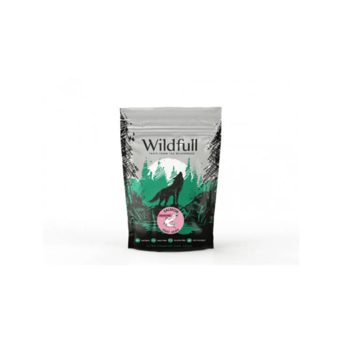 WILDFULL Adult All Size, XS-XL, Somon, hrană uscată fără cereale câini, 700g