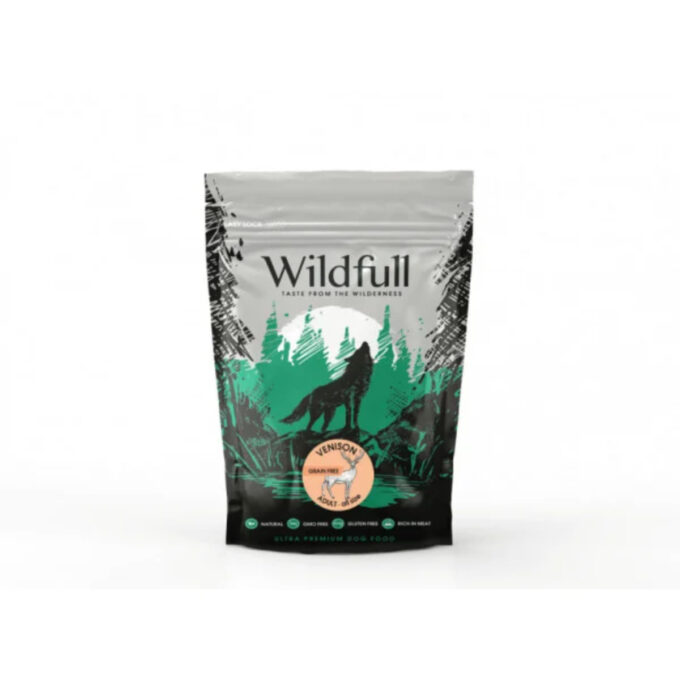 WILDFULL Adult All Size, XS-XL, Căprioară, hrană uscată fără cereale câini, 2kg