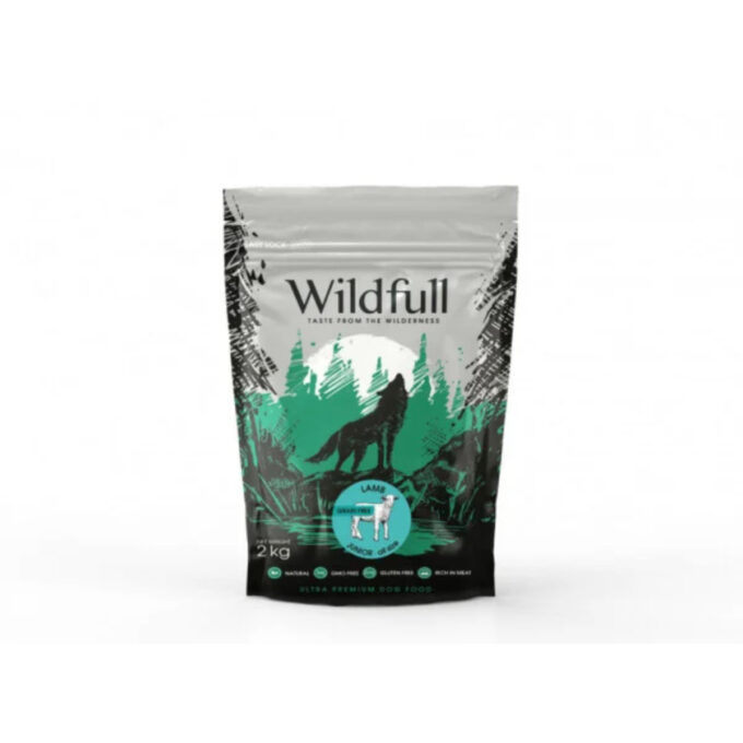 WILDFULL Junior All Size, XS-XL, Miel, hrană uscată fără cereale câini junior, 2kg