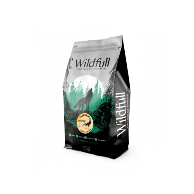 WILDFULL Adult All Size XS-XL, Fazan, hrană uscată fără cereale câini, 12kg