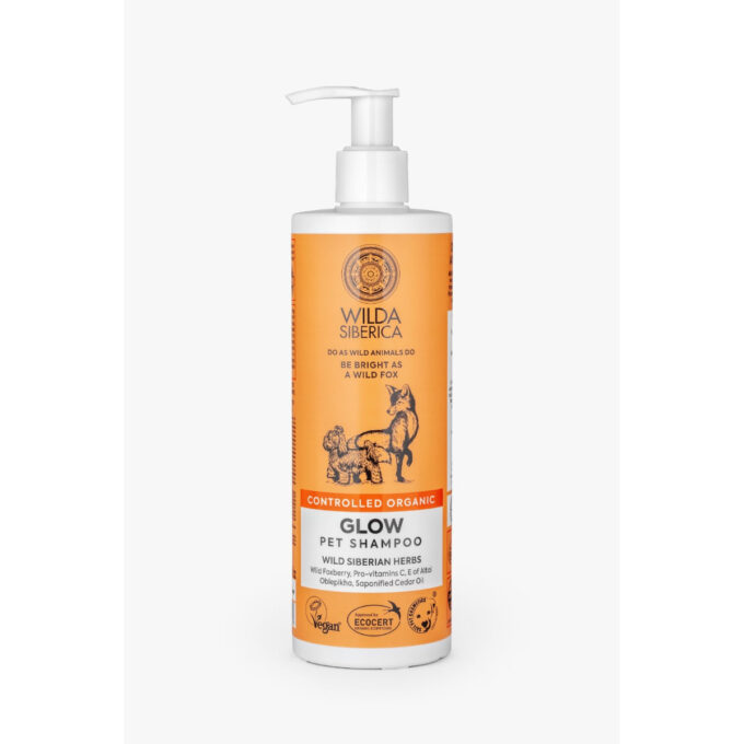 WILDA SIBERICA Glow, șampon câini și pisici, flacon, 400ml
