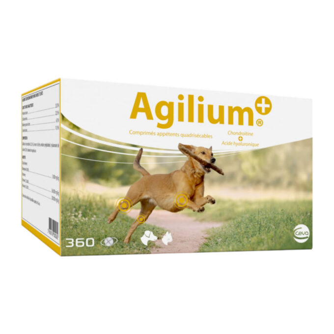 AGILIUM Plus, supliment sistem articular câini, comprimate AGILIUM Plus, XS-XL, supliment sistem articular câini și pisici, cutie, 360 comprimate