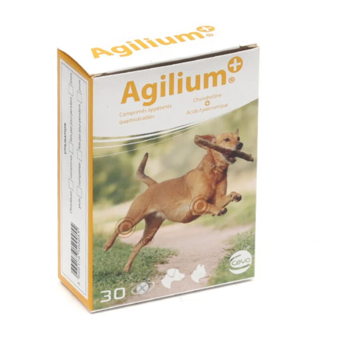 AGILIUM Plus, supliment sistem articular câini, comprimate AGILIUM Plus, XS-XL, supliment sistem articular câini și pisici, cutie, 30 comprimate