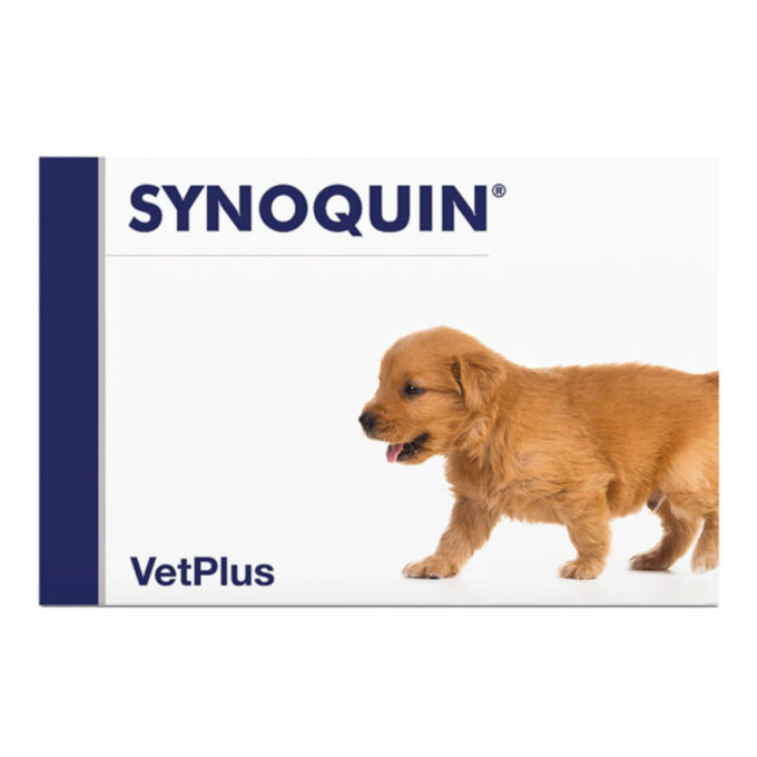 VETPLUS Synoquin Growth, supliment sistem articular, sistem osos câini junior, comprimate VETPLUS Synoquin Growth, XS-XL, supliment sistem articular, sistem osos câini junior, cutie, 60 comprimate