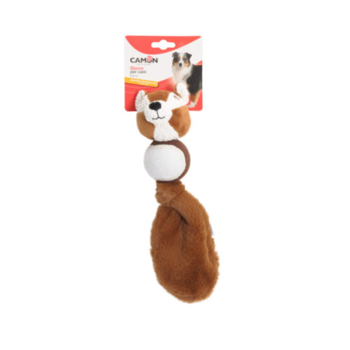 CAMON, jucărie minge câini, activități fizice, pluș CAMON, jucărie minge câini XS-L, activități fizice, pluș, diverse culori, 31cm, 1buc