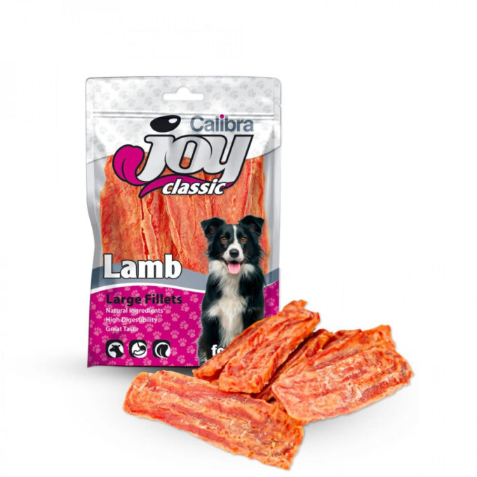 CALIBRA Joy Classic Fillets, XS-XL, Miel, punguță recompense câini, 80g