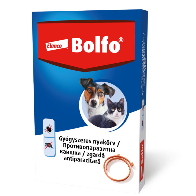 Bolfo Zgarda Antiparazitara Caini & Pisici, 35 cm