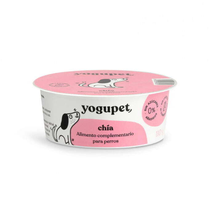 YOGUPET Iaurt cu Chia, recompense câini, (topping), 110g