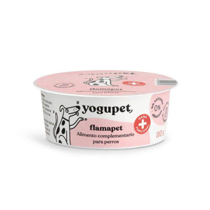 YOGUPET Iaurt Flamapet, XS-XL, recompense câini, (topping), 110g