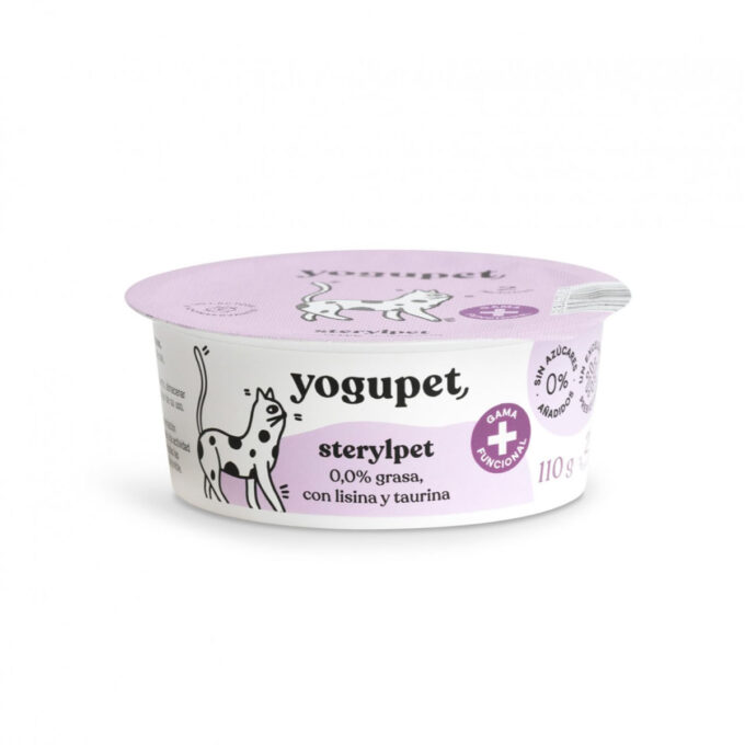 YOGUPET Iaurt Sterylpet, recompense pisici sterilizate, (topping), 110g