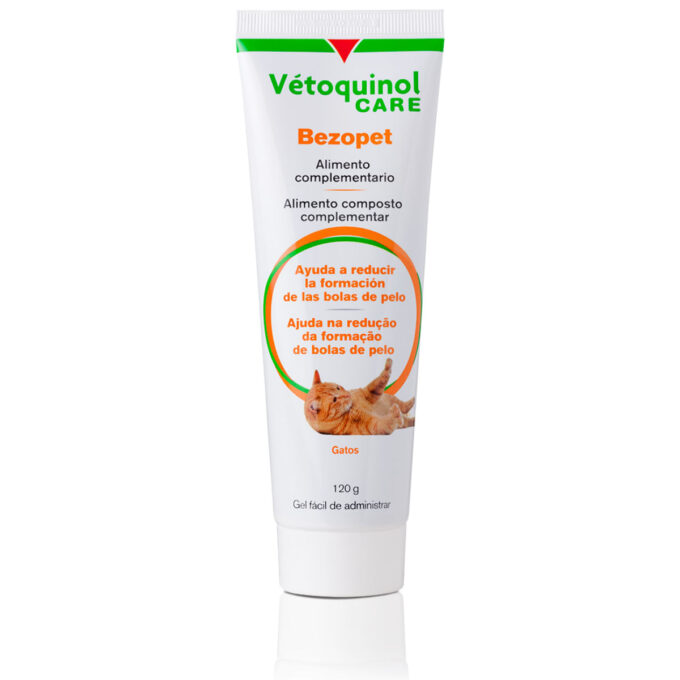 VETOQUINOL Benzo-Pet, supliment sistem digestiv, limitarea ghemurilor de blană pisici, gel VETOQUINOL Benzo-Pet, supliment sistem digestiv, limitarea ghemurilor de blană pisici, flacon, 120g gel
