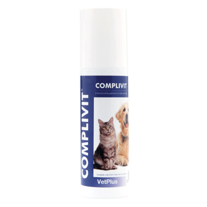 VETPLUS Complivit, supliment sistem digestiv, convalescență câini, pastă orală VETPLUS Complivit, XS-XL, supliment sistem digestiv, convalescență câini și pisici, flacon, 150g pastă orală