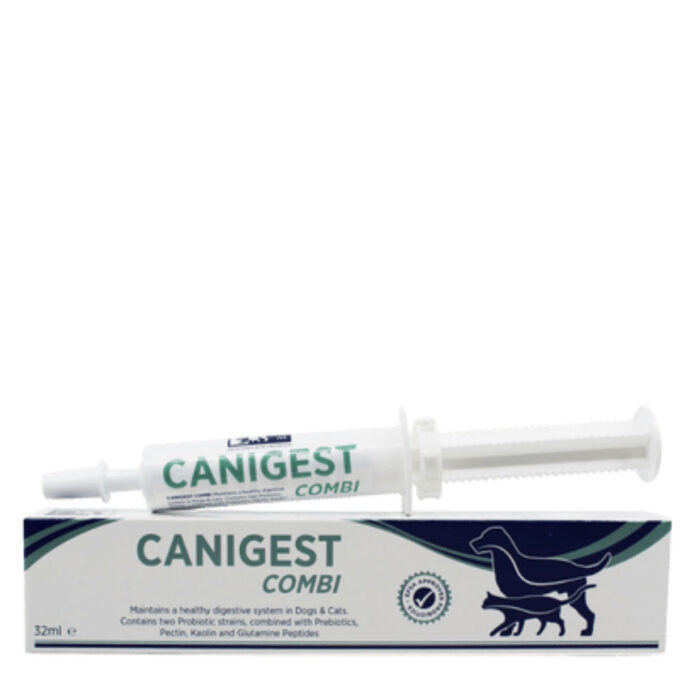 TRM Canigest Combi, supliment sistem digestiv & probiotice câini, suspensie orală TRM Canigest Combi, XS-XL, supliment sistem digestiv & probiotice câini și pisici, flacon, 32ml suspensie orală 1 TRM Canigest Combi, supliment sistem digestiv & probiotice câini, suspensie orală TRM Canigest Combi, XS-XL, supliment sistem digestiv & probiotice câini și pisici, flacon, 32ml suspensie orală