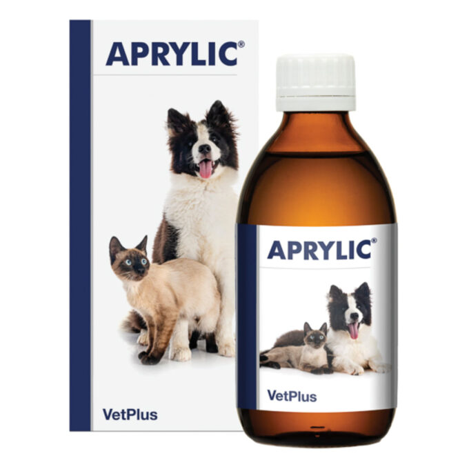 VETPLUS Aprylic, supliment sistem nervos & calmante câini, suspensie orală VETPLUS Aprylic, XS-XL, supliment sistem nervos & calmante câini și pisici, flacon, 500ml suspensie orală