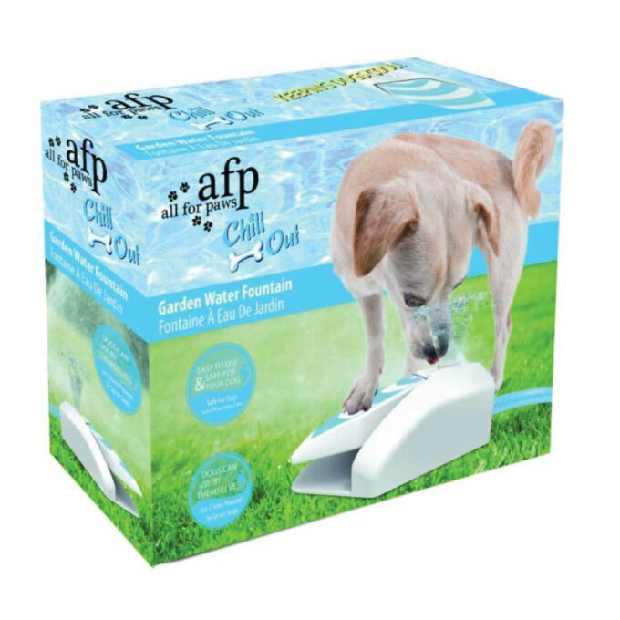 ALL FOR PAWS Fantana de Gradina, fântână câini, asimetrică, XS-XL