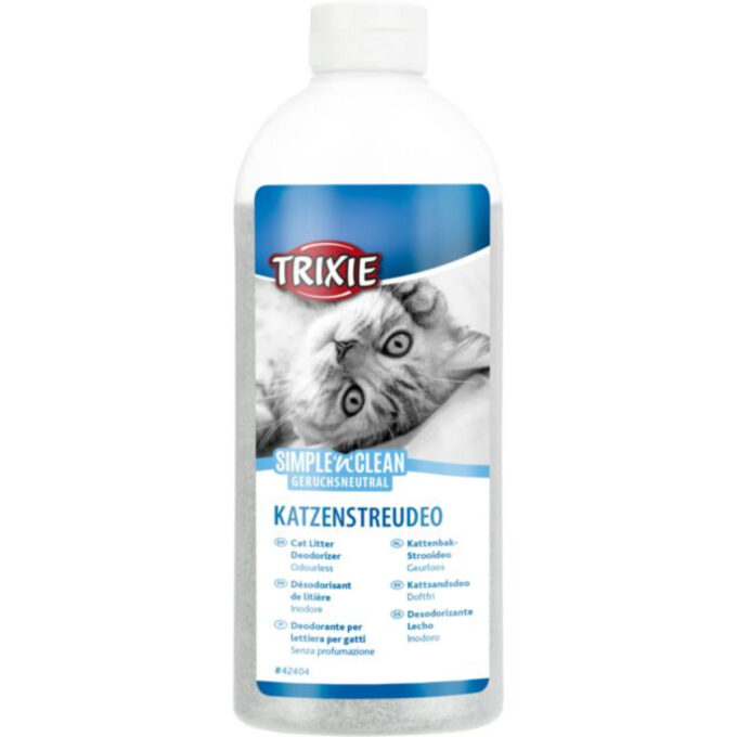 TRIXIE Simple'n'Clean Active Carbon, odorizant litieră pisici, 750g