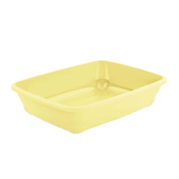 MP BERGAMO Birba Mini, litieră pisici, galben, 30x31x9 cm