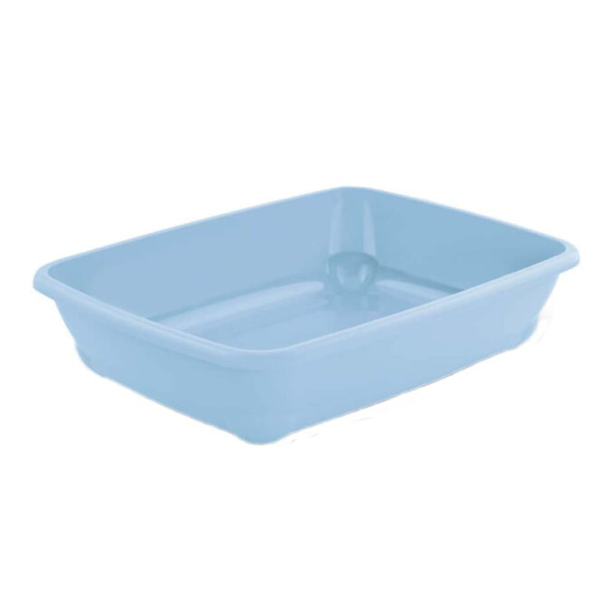 MP BERGAMO Birba Mini, litieră pisici, bleu, 30x31x9 cm