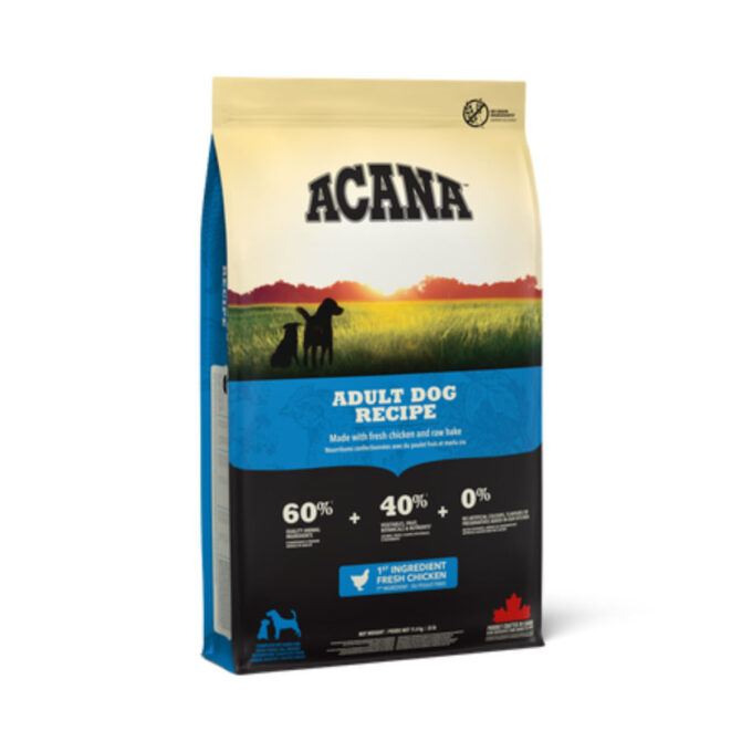 ACANA Dog Adult Mediu, XS-XL, Pui, hrană uscată fără cereale câini, 2kg