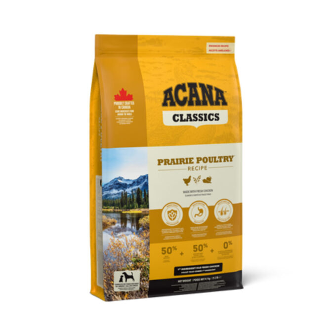 ACANA Classics Prairie Poultry, XS-XL, Pui, hrană uscată câini, 14.5kg