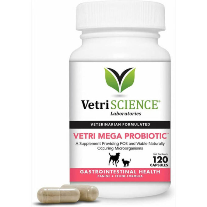 VETRI SCIENCE Vetri Mega Probiotic, probiotice câini și pisici, 120cps