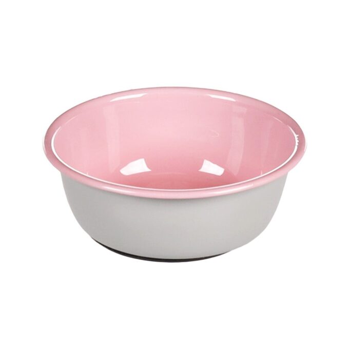 Castron Pisici, din Inox, Flamingo Meow Nell Pink, 250 ml