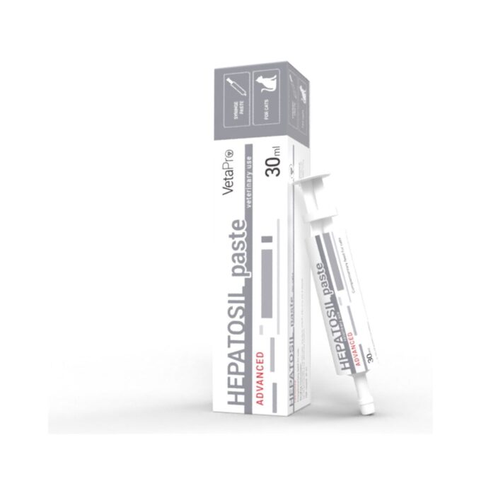 Vetapro Hepatosil Advanced Paste Seringa Suport Hepatic Pisici, 30 ml