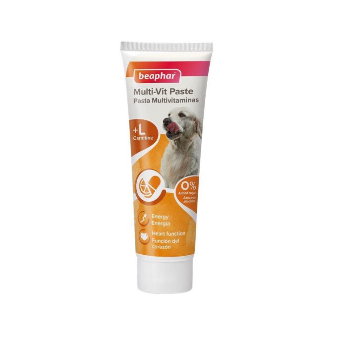 Beaphar Multi-Vit Pasta + L Carnitina pentru Caini, 100 g