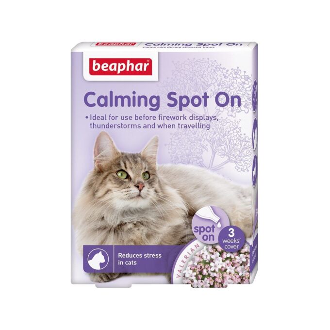 Beaphar Calming Spot On Pipete Calmante Pisici, 3 pipete