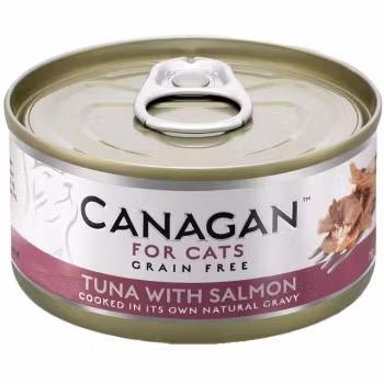 Canagan Cat, Ton si Somon, 75 g