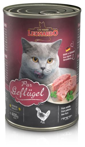 Hrana umeda pisici, Leonardo Pasare, 400 g