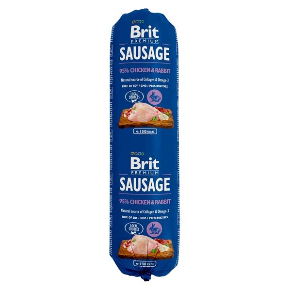 Salam Brit, Pui si Iepure, 800 g