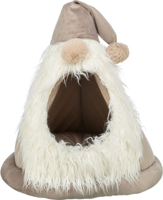 Trixie, culcus tip pestera X-Mas pitic, bej, 927104, 45x47 cm