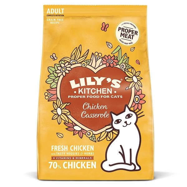 Lily's Kitchen Adult Chicken Casserole Dry Food, 800 g 1 Lily's Kitchen Adult Chicken Casserole Dry Food, 800 g