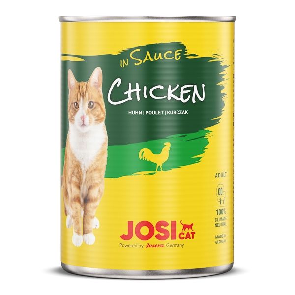 JosiCat Chicken in Sauce, 12x415 g 1 JosiCat Chicken in Sauce, 12x415 g