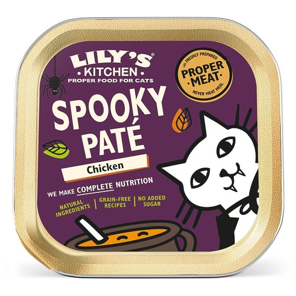 Lily's Kitchen Halloween Chicken Dinner for Cats, 85 g 1 Lily's Kitchen Halloween Chicken Dinner for Cats, 85 g