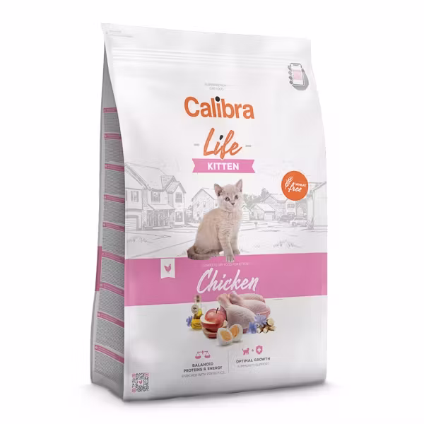 Calibra Cat Life Kitten, Chicken, 6 kg 1 Calibra Cat Life Kitten, Chicken, 6 kg