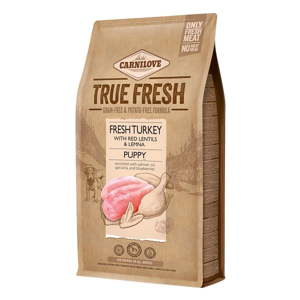Carnilove True Fresh Turkey Puppy, 4 kg 1 Carnilove True Fresh Turkey Puppy, 4 kg