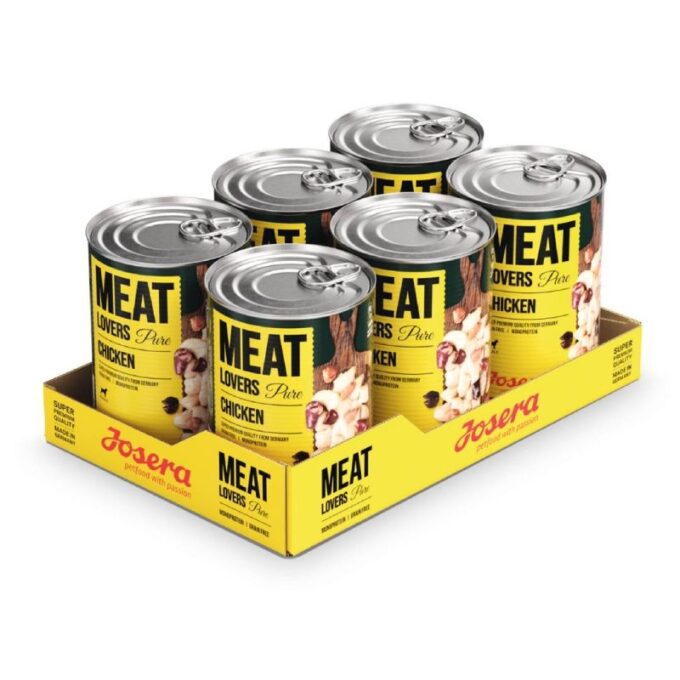 Josera Meatlovers Pure Chicken, 6x400 g 1 Josera Meatlovers Pure Chicken, 6x400 g