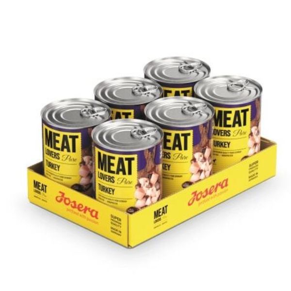 Josera Meatlovers Pure Turkey, 6x400 g 1 Josera Meatlovers Pure Turkey, 6x400 g
