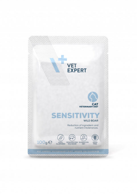 4T Dieta umeda Sensitivity cat, plic 100 g