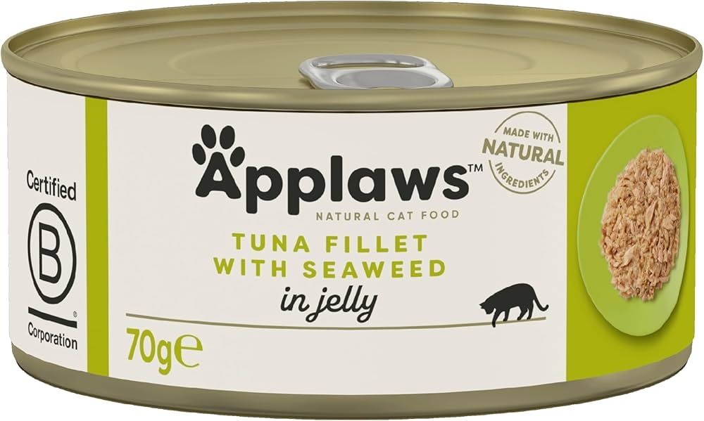 Applaws Tuna Fillet with Seaweed, conserva, 70 g
