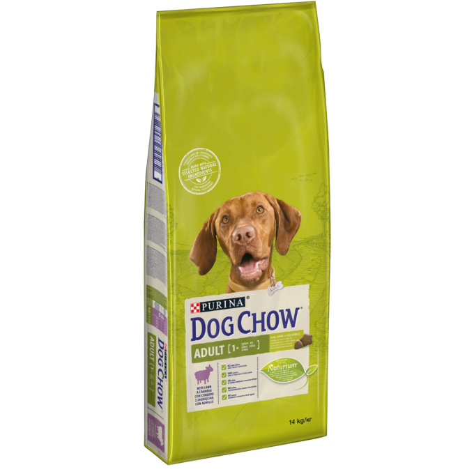 DOG CHOW Adult, Talie Medie, Miel, 14 kg