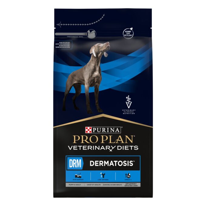 PURINA PRO PLAN VETERINARY DIETS DRM Dermatosis, 12 kg 1 PURINA PRO PLAN VETERINARY DIETS DRM Dermatosis, 12 kg