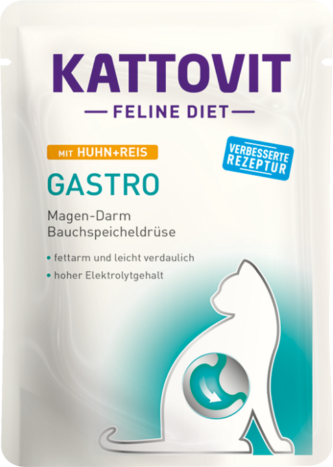Plic Kattovit Gastro, Pui si Orez, 85 g 1 Plic Kattovit Gastro, Pui si Orez, 85 g